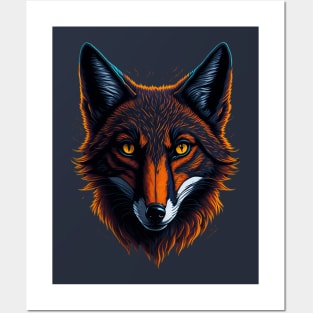 FOX FACE Posters and Art